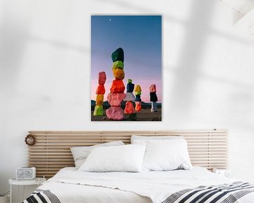 Seven Magic Mountains Moon IV by Bethany Young Photography