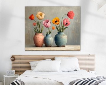 Bold Petal Canvas by Art Whims