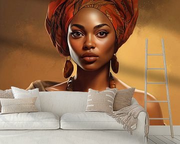 African woman by Black Coffee