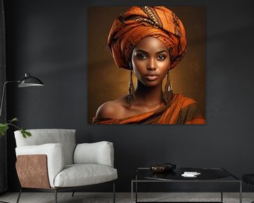 Femme africaine sur Cafe Noir