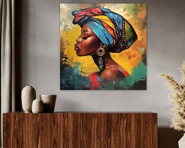 Femme africaine sur Cafe Noir