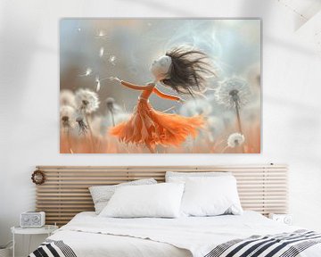 Dance with the Dandelions van Karina Brouwer