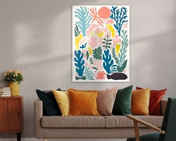 Coral Reef with Fish, Henri Matisse by Caroline Guerain