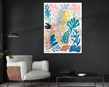 Coral Reef with Fish, Henri Matisse by Caroline Guerain