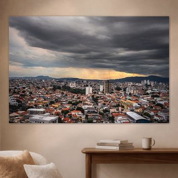 Skyline bei Sonnenuntergang São Paulo