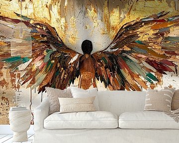 Vleugels Goud | Resplendent Winged Majesty van Kunst Kriebels