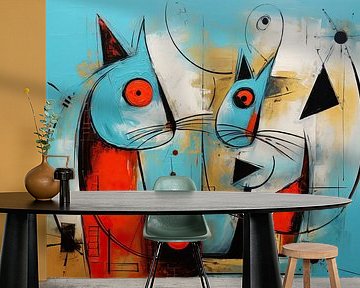 Malerei Katze | Katzen