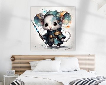 Chibi Muis 6 van Johannas Art Creations