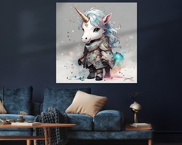 Chibi Einhorn 5 von Johanna's Art