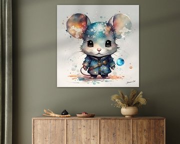 Chibi Muis 4 van Johannas Art Creations