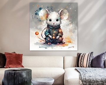 Chibi-Maus 8 von Johanna's Art