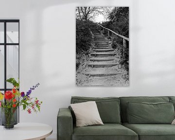 Treppe von Rinus von Yanuschka Fotografie | Noordwijk