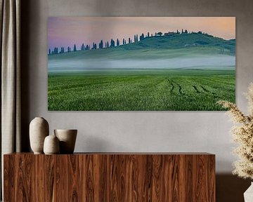 the Crete Senesi in Tuscany by Walter G. Allgöwer