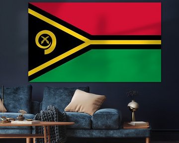 Flag of Vanuatu by de-nue-pic