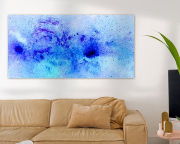 Kunstgalaxy met elementen van NASA van de-nue-pic