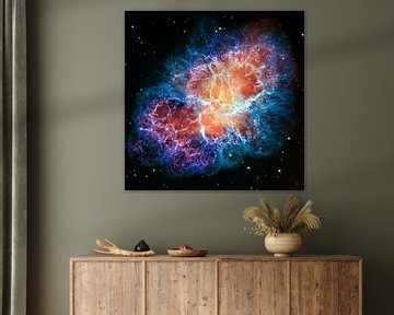 Kunstgalaxy met elementen van NASA van de-nue-pic