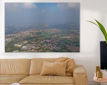 Blick auf San Marino von de-nue-pic