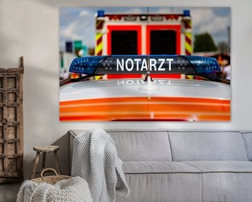 Duitse ambulance voor noodgevallen van de-nue-pic