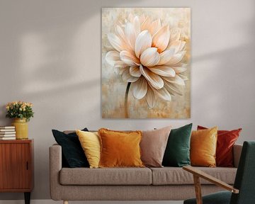 Large Dahlia by But First Framing