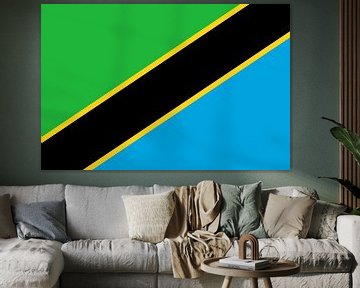 Vlag van Tanzania van de-nue-pic