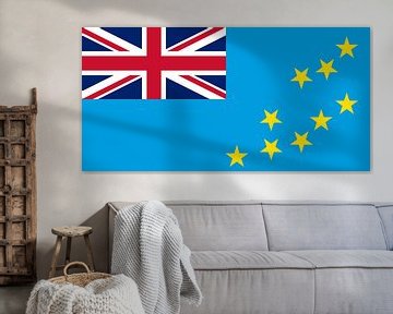 Flagge von Tuvalu von de-nue-pic