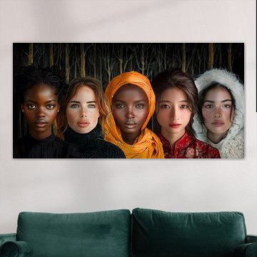A visual harmony of global diversityde in Unity
