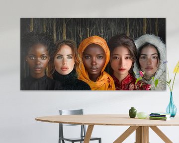 A visual harmony of global diversityde in Unity by Luc de Zeeuw