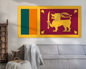 Flag of Sri Lanka by de-nue-pic