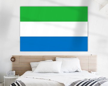 Vlag Sierra Leone van de-nue-pic