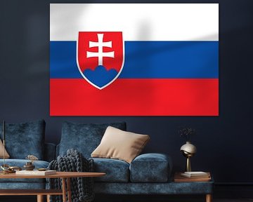 Flag of Slovakia by de-nue-pic