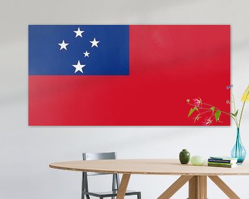 Flagge von Samoa von de-nue-pic