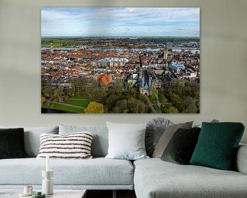 Kampen from the air by Evert Jan Kip