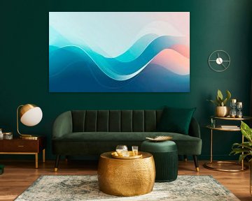 Wellen mit Farben von Mustafa Kurnaz
