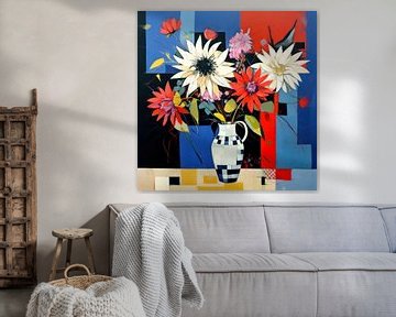 Abstract boeket bloemen van ARTemberaubend