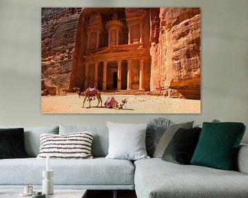 Petra in Jordan by Antwan Janssen