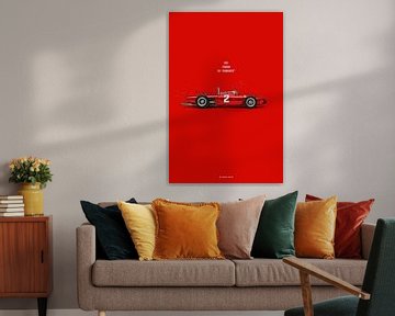 Cars in Colors, Ferrari 156 Sharknose von Theodor Decker