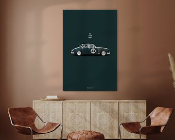 Auto's in Kleuren, Jaguar MK2 van Theodor Decker