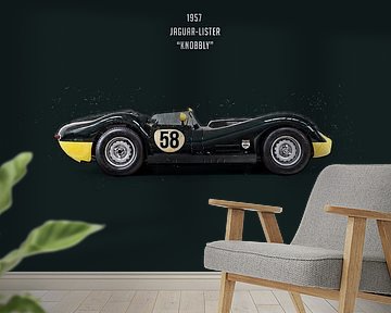 Cars in Colors, Jaguar-Lister 