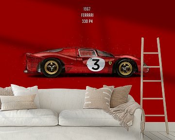 Cars in Colors, Ferrari 330 P4 von Theodor Decker