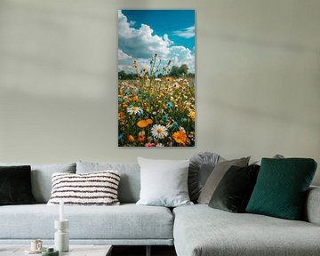 Bloemen met lucht van de-nue-pic