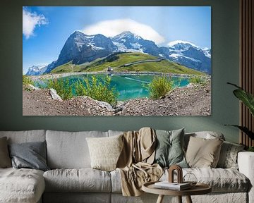 Berglandschaft Kleine Scheidegg und Fallbodensee von SusaZoom