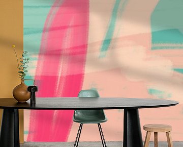 Moderne abstrakte bunte Kunst in Neon- und Pastellfarben nein. 10