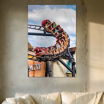 Roller coaster Huracan Bellewaerde