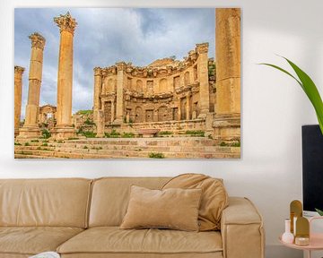 Jerash in Jordanië van Antwan Janssen