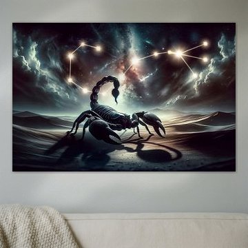 Kosmische Erscheinung im Sternzeichen Skorpion von artefacti