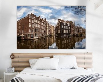 Amsterdam, Oudezijds voorburgwal, le plus beau canal d'Amsterdam ! sur Hans Kool