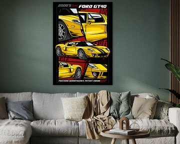 Ford GT40 Superauto van Adam Khabibi