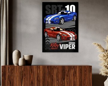 Dodge Viper SRT-10 Muscle Car von Adam Khabibi