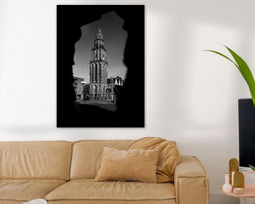 Martini Toren in zwart-wit van Captured By Sven