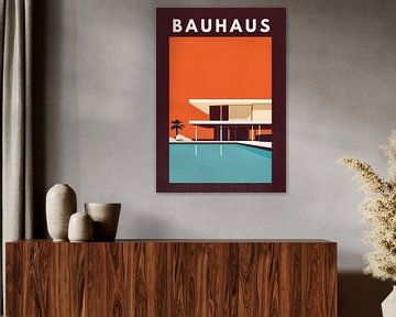 Bauhaus-poster van Niklas Maximilian